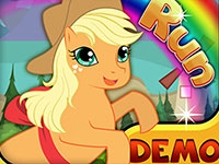 Игра Пони бегать Игра Пони бегать